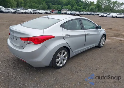 2013 Hyundai Elantra Limited from USA, damaged, VIN 5NPDH4AE3DH249039